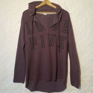 Pink Hoodie Sweater